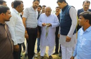 प्रदेश के ओलावृष्टि प्रभावित किसानों को मिलेगा पूरा मुआवजा – राजस्व मंत्री वर्मा