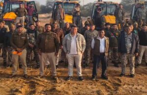 चंबल में रेत माफियाओं पर तगड़ा प्रहार, 2 दिन में नष्ट की गई 4 करोड़ से अधिक की अवैध रेत, मुरैना में कार्रवाई