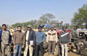 कोसीर एवं सरिया क्षेत्र में अवैध रेत परिवहन पर सख्त कार्रवाई, ट्रैक्टर जब्त