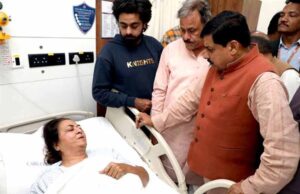 मुख्यमंत्री डॉ. यादव ने सुचौहान से मुलाकात कर जाना स्वास्थ्य का हाल