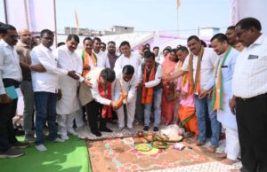 उप मुख्यमंत्री विजय शर्मा ने कवर्धा नगर के विकास के लिए रखी 2.80 करोड़ के निर्माण कार्यों की आधारशिला