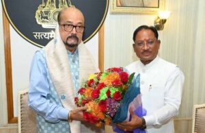 मुख्यमंत्री विष्णु देव साय ने राज्यपाल रमेन डेका को जन्मदिन की दी शुभकामनाएँ