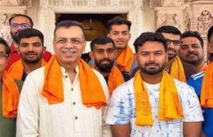 ऋषभ पंत ने Lucknow Super Giants संग राम मंदिर में टेका माथा, IPL से पहले जीत की मांगी दुआ