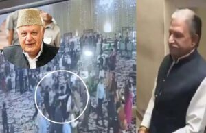 शादी समारोह में पूर्व मुख्यमंत्री फारूक अब्दुल्ला पर जानलेवा हमला, पुलिस के दो जांबाजों ने बचाई जान