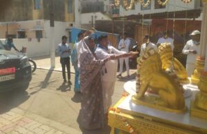 साईं बाबा की यात्रा बड़े धूमधाम से निकल गई