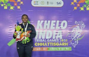 खेलो इंडिया ट्राइबल गेम्स 2026 कर्नाटक की मनीषा जोंस सिद्दी ने जीता गोल्ड
