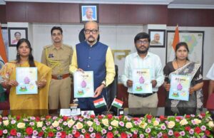 राज्यपाल डेका से धमतरी के सुदूर वनांचल क्षेत्र के प्रतिभाशाली बच्चों ने की आत्मीय मुलाकात