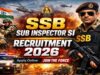 एसएसबी में सब इंस्पेक्टर के 51 पदों पर भर्ती, आवेदन की अंतिम तिथि 20 अप्रैल