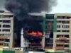 गाजियाबाद की गौर ग्रीन एवेन्यू सोसाइटी में भीषण आग: 9वीं मंजिल से शुरू होकर 13वीं तक पहुंची लपटें