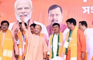 योगी आदित्यनाथ का बंगाल रैली में TMC पर हमला, बोले- “नो कर्फ्यू, नो दंगा, यूपी में सब चंगा”
