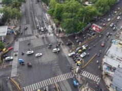 इंदौर ट्रैफिक पुलिस का ‘तीसरा नेत्र’, ड्रोन से चौराहों पर निगरानी, 2430 चालान