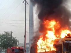 ग्वालियर में झांसी रोड थाना पुलिस की त्वरित कार्रवाई से टला बड़ा हादसा