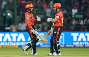 सनराइजर्स हैदराबाद की सधी शुरुआत, ट्रेविस हेड और अभिषेक शर्मा लय में नजर आए