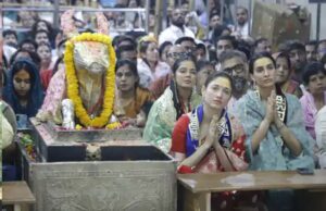 महाकाल की भक्ति में लीन दिखीं तमन्ना भाटिया: त्रिपुण्ड लगाकर भस्म आरती में हुईं शामिल