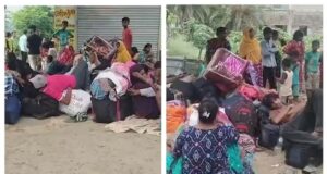 बांग्लादेश बॉर्डर पर अवैध प्रवासियों की बढ़ती भीड़, बंगाल में घुसपैठियों में दिखा डर