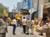 वृंदावन परिक्रमा मार्ग में अतिक्रमण हटाया गया, श्रद्धालुओं को राहत
