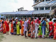बंगाल के 15 मतदान केंद्रों पर री-पोलिंग, 9 बजे तक 16.23% वोटिंग