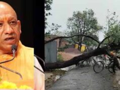 उत्तर प्रदेश में आंधी-बारिश का कहर, मुख्यमंत्री योगी आदित्यनाथ ने राहत कार्य तेज करने के दिए निर्देश