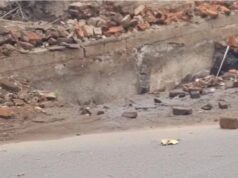 धनबाद में भारी बारिश से फिर भू-धंसान, सड़क पर बढ़ा खतरा