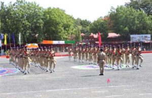 आरएपीटीसी इंदौर एवं 15वीं वाहिनी विशेष सशस्त्र बल इंदौर का संयुक्त दीक्षांत परेड समारोह गरिमामय वातावरण में संपन्न