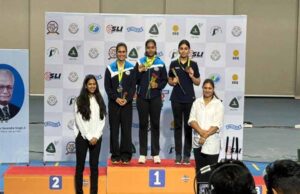 मध्यप्रदेश राज्य फेंसिंग अकादमी की खिलाड़ी का FIE Women’s Épée World Cup 2026 के लिए भारतीय टीम में चयन