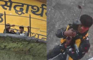 सीएम योगी के निर्देश पर चला रेस्क्यू ऑपरेशन, टंकी हादसे में फंसे बच्चों को बचाया गया