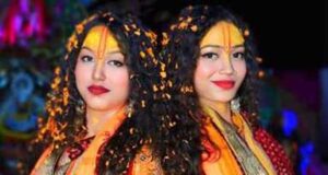 गोण्डा की दो बहनें श्रुतिका-रितिका बंकू: पढ़ाई के साथ भक्ति गायन में बना रहीं राष्ट्रीय पहचान