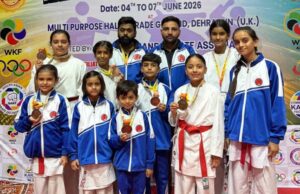 नेशनल कराटे चैंपियनशिप में इंदौर का जलवा, नन्हे खिलाड़ियों ने जीते गोल्ड मेडल