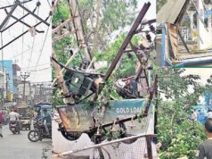 बरेली में आंधी का कहर: 419 बिजली पोल टूटे, 23 ट्रांसफार्मर फेल, शहर अंधेरे में