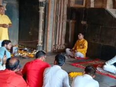 भोजशाला पहुंचे विधायक रामेश्वर शर्मा, बोले- मुस्लिम समाज सत्य स्वीकार कर धरोहर हिंदुओं को सौंपे