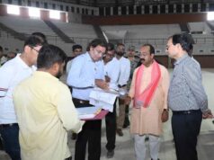 बिलासपुर में PWD अधिकारियों पर बरसे उपमुख्यमंत्री अरुण साव, लापरवाही पर लगाई फटकार