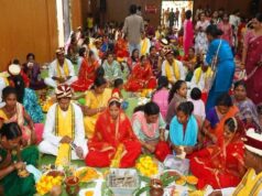 मुख्यमंत्री कन्या विवाह योजना के तहत जगदलपुर में 17 जोड़ों ने थामा एक-दूजे का हाथ