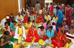 मुख्यमंत्री कन्या विवाह योजना के तहत जगदलपुर में 17 जोड़ों ने थामा एक-दूजे का हाथ