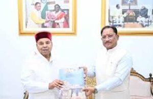 CM विष्णुदेव साय से मिले कर्नाटक के राज्यपाल थावरचंद गहलोत, समसामयिक मुद्दों पर हुई चर्चा