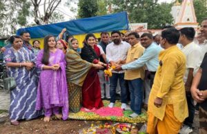राज्यमंत्री कृष्णा गौर ने किया 9.32 लाख रुपये के विकास कार्यों का भूमिपूजन; जल्द बनेगा सामुदायिक भवन