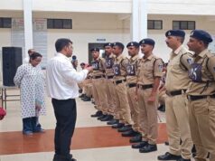पुलिस प्रशिक्षण शाला उज्जैन में नव आरक्षकों को नशामुक्त समाज निर्माण का दिया गया संदेश