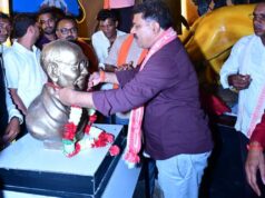 उप मुख्यमंत्री विजय शर्मा ने भारत माता की प्रतिमा एवं भव्य शहीद स्मारक का किया लोकार्पण
