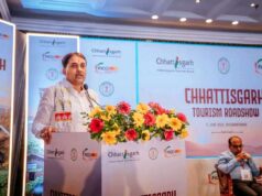 भुवनेश्वर में छत्तीसगढ़ पर्यटन का रोड शो