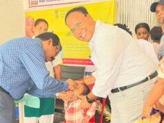 दो बूंदों से सुरक्षित बचपन की ओर बढ़ा जीपीएम, राष्ट्रीय पल्स पोलियो अभियान का शुभारंभ, 53 हजार से अधिक बच्चों को पोलियो की खुराक पिलाने का लक्ष्य