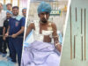 शरीर में आर-पार घुसे 4 लोहे के सरिये, KGMU के डॉक्टरों ने साढ़े आठ घंटे की सर्जरी से बचाई मजदूर की जान