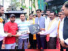 रायपुर : वित्त मंत्री ओपी चौधरी ने किया जीके इलेक्ट्रिक शोरूम का शुभारंभ