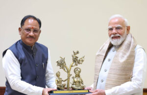 प्रधानमंत्री नरेंद्र मोदी से मुख्यमंत्री विष्णु देव साय ने की भेंट, छत्तीसगढ़ के विकास और ‘बस्तर विजन’ पर हुई विस्तृत चर्चा
