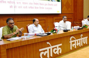 लोक निर्माण विभाग के सचिव ने सड़क एवं भवन निर्माण कार्यों की प्रगति की समीक्षा की