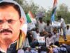 नीट छात्रों के साथ NSUI का प्रदर्शन, स्वास्थ्य मंत्री बोले- युवाओं को भटकाने की कोशिश