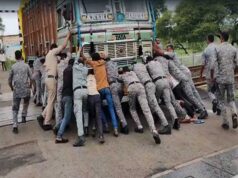 क्विक रिस्पांस फोर्स(QRF) जवानों की सूझबूझ ओर तत्परता से टली बड़ी दुर्घटना