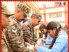 सेना के सम्मान में राखी का धागा, नवा रायपुर के पोस्टकार्ड पर विद्यार्थियों ने लिखे भावपूर्ण संदेश