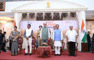 राज्यपाल रमेन डेका और मुख्यमंत्री विष्णु देव साय की उपस्थिति में लोक भवन से ‘नशा मुक्त युवा विकसित भारत संकल्प अभियान’ का शुभारंभ