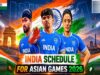 Asian Games 2026: क्रिकेट से कबड्डी तक भारत का पूरा शेड्यूल, जानें किस दिन कौन सा खेल