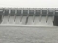 बाणसागर के 8 गेट खुले, सोन नदी में छोड़ा हजारों क्यूमेक पानी; किनारे के गांवों में अलर्ट