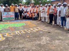 सेवा एवं समर्पण अभियान के तहत शाहपुरा में वृक्षारोपण, पर्यावरण संरक्षण का लिया संकल्प